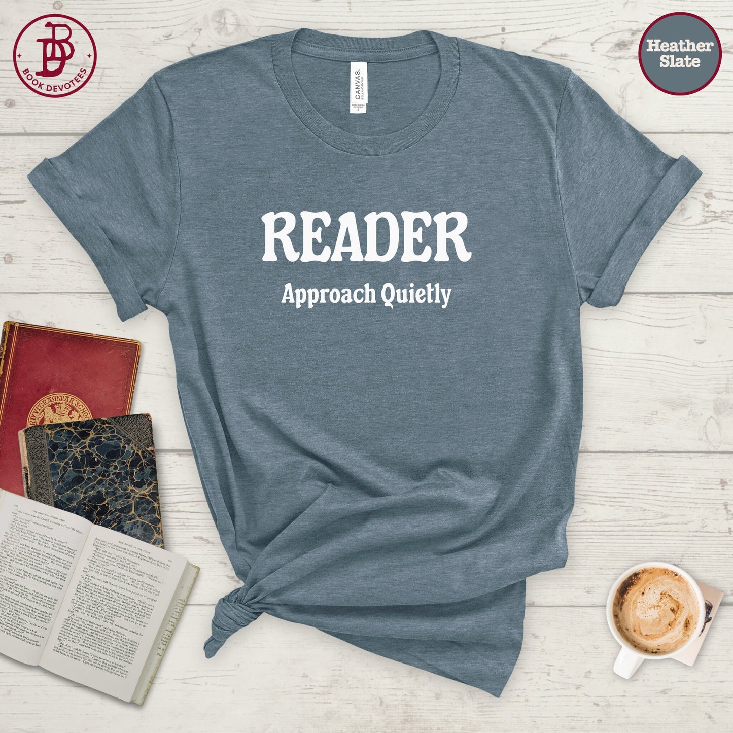 Reader Approach Quietly Tee