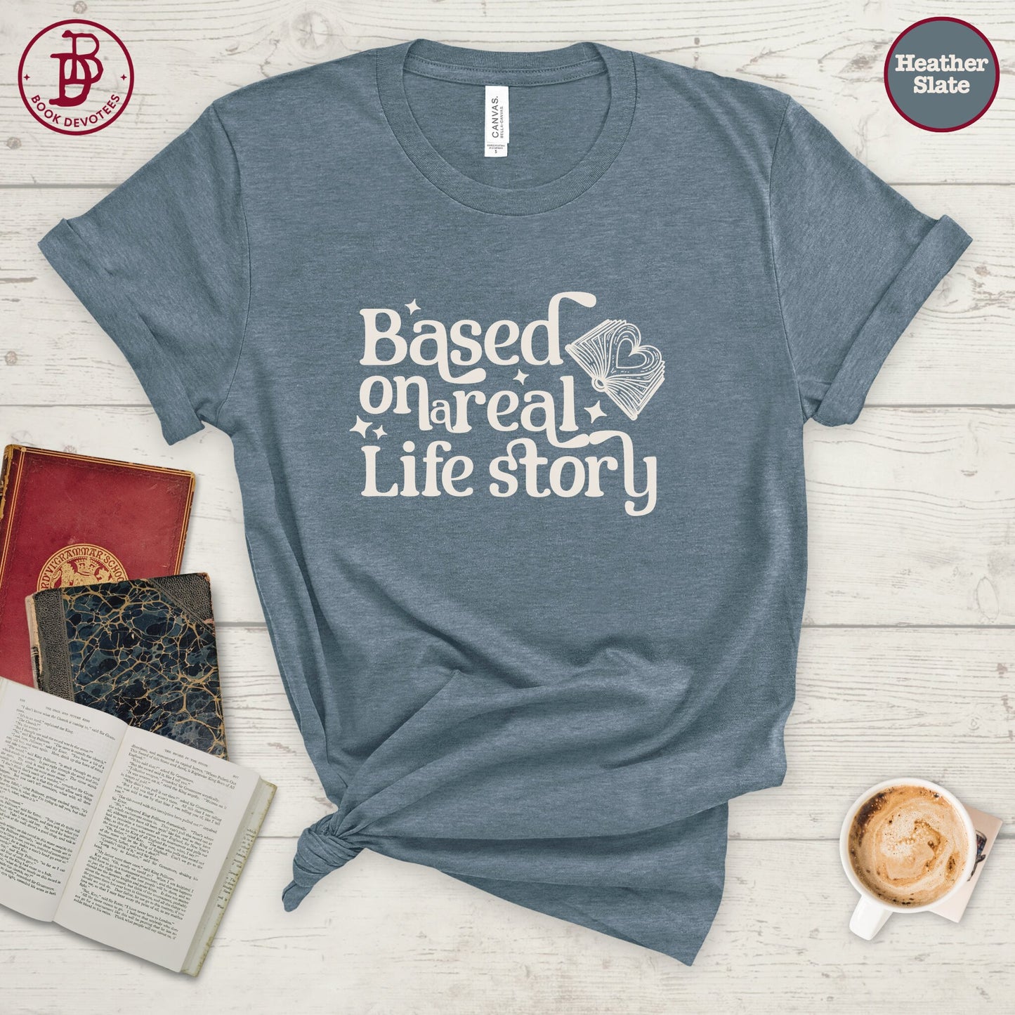 Real Life Story Tee