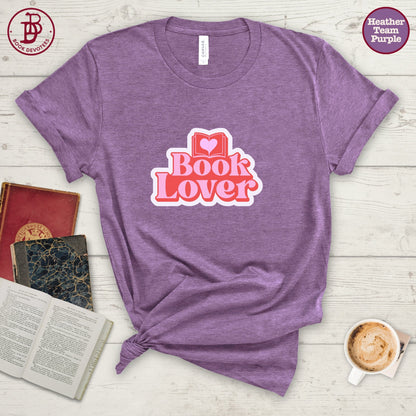 Book Lover Retro Tee