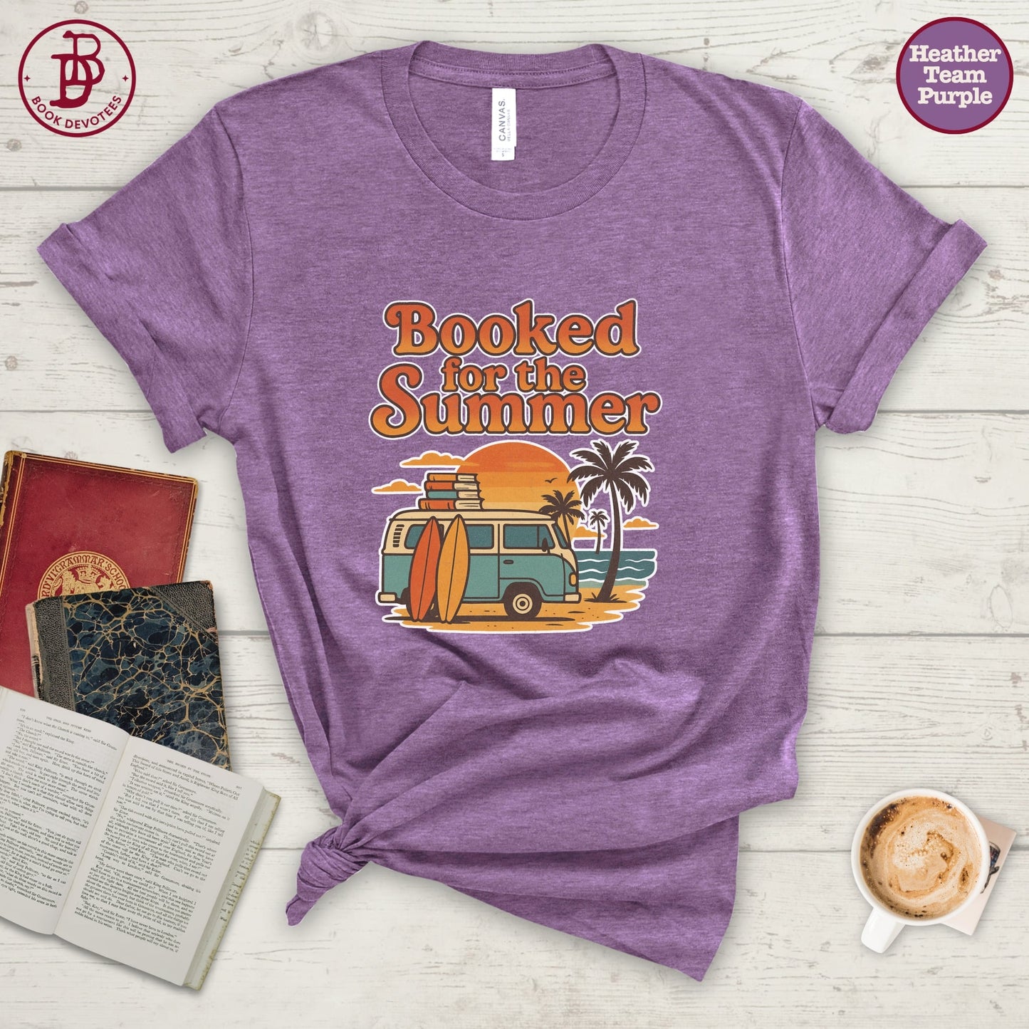 Booked for Summer Beach Tee