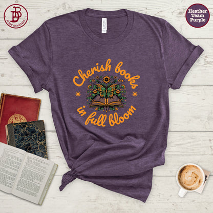 Cherish Books Tee