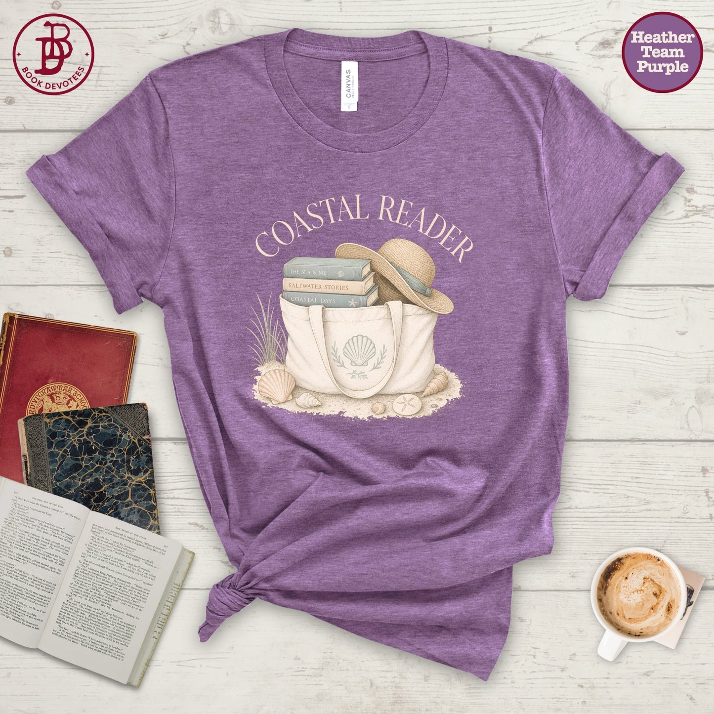 Coastal Reader Tee