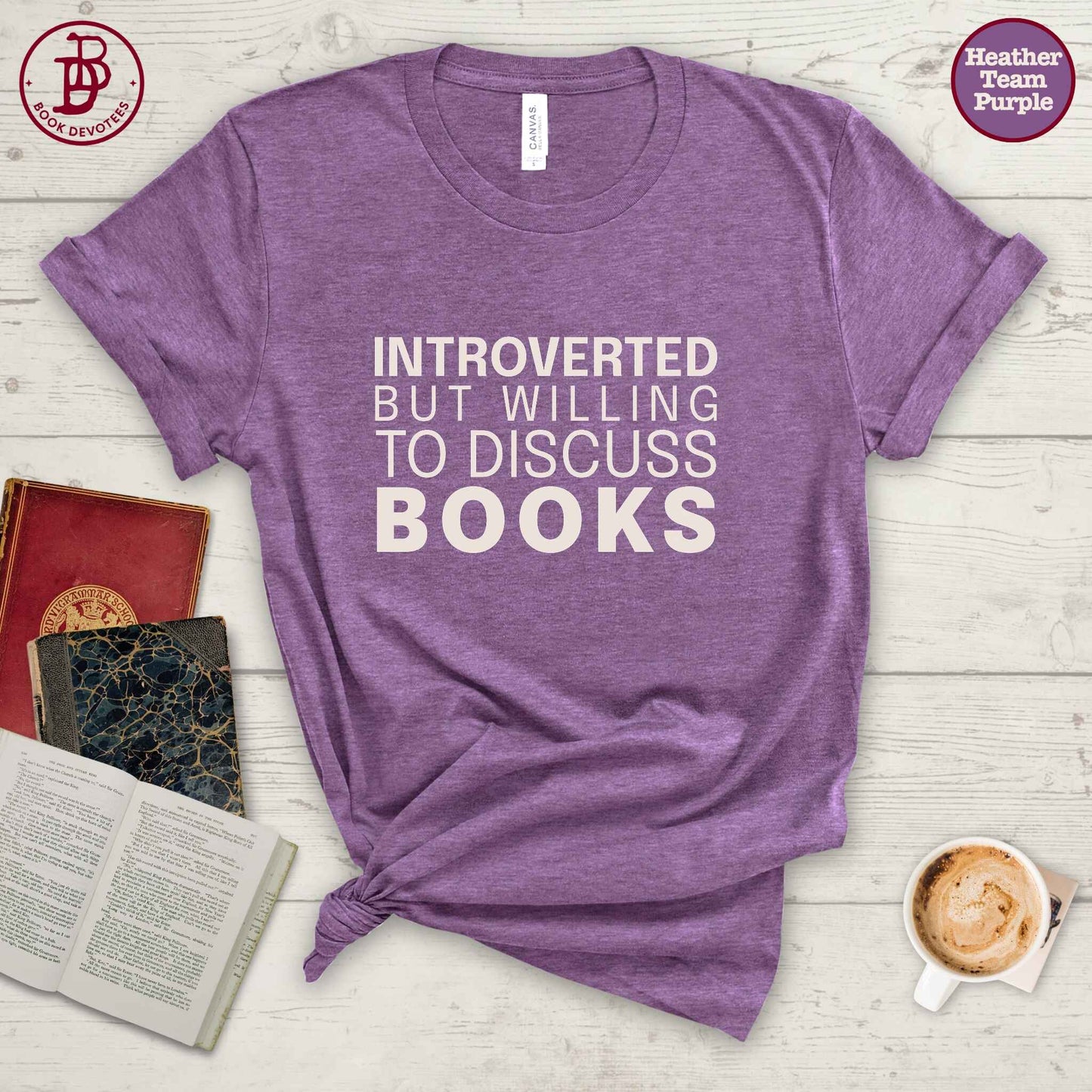 Discuss Books Tee