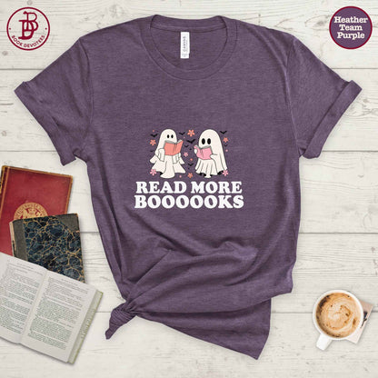 Ghosts Read More Books Tee