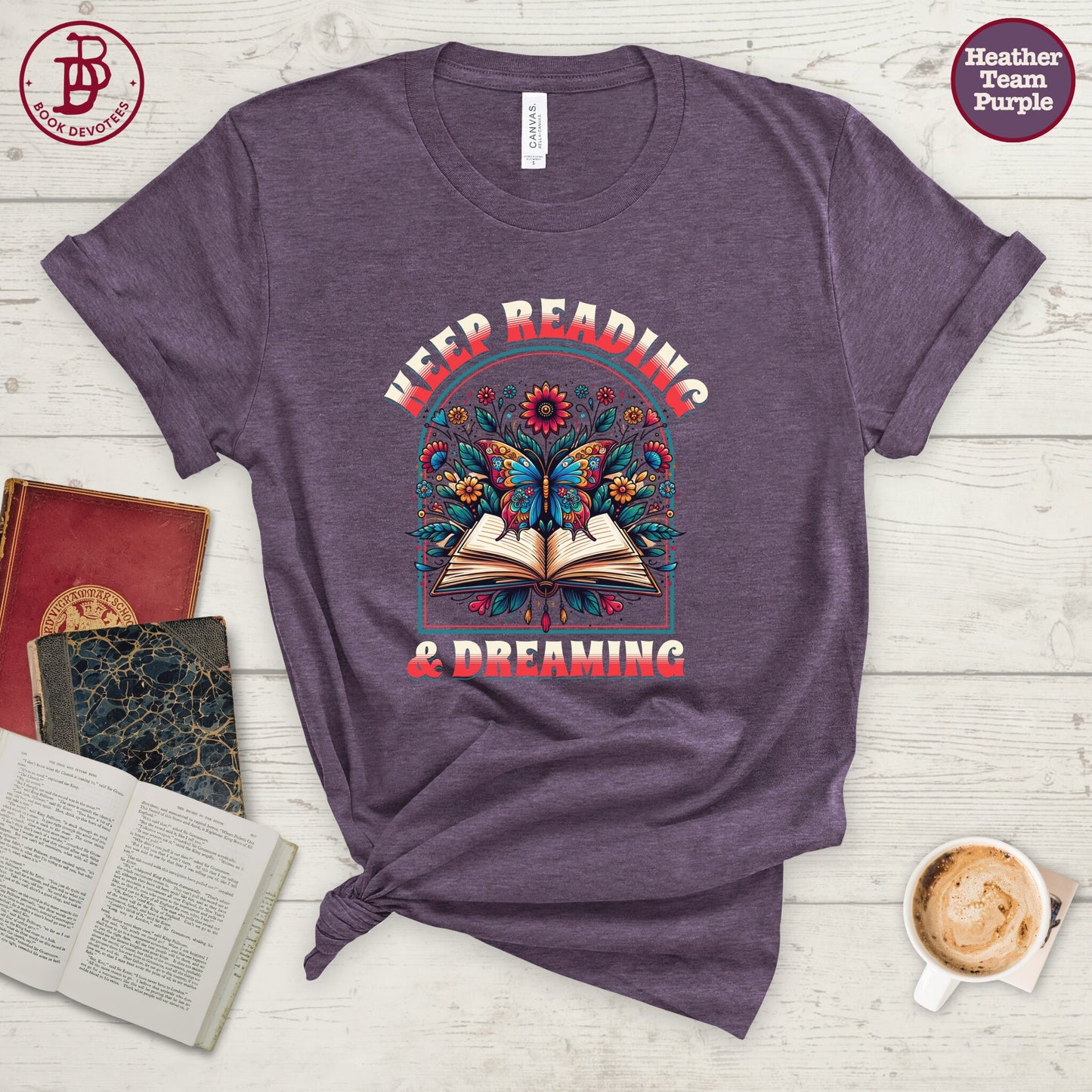 Keep Reading Boho Tee