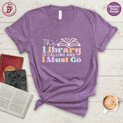 Library is Calling Tee