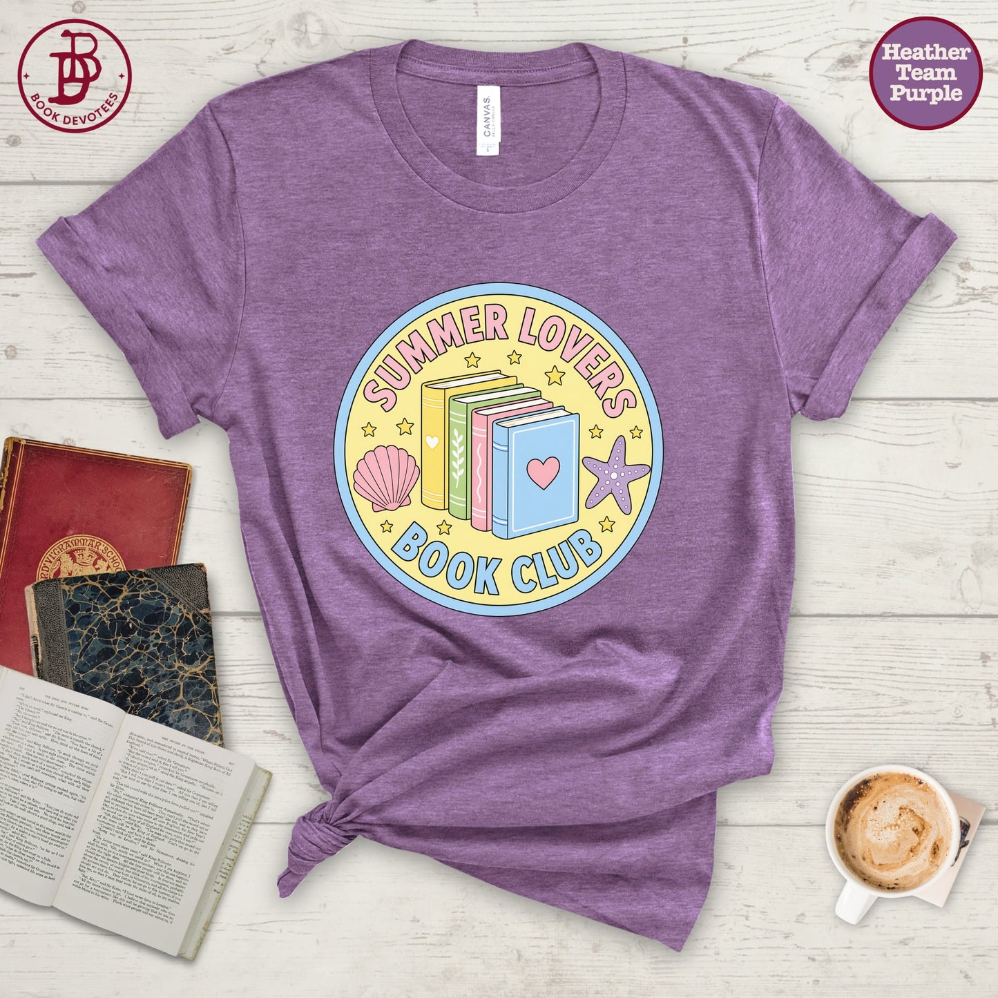 Summer Lovers Book Club Tee