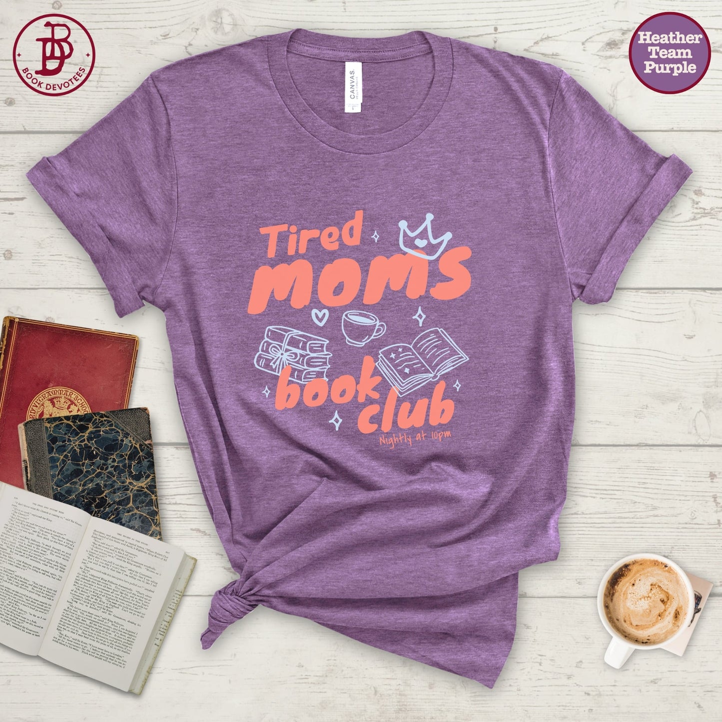 Tired Moms Art Tee