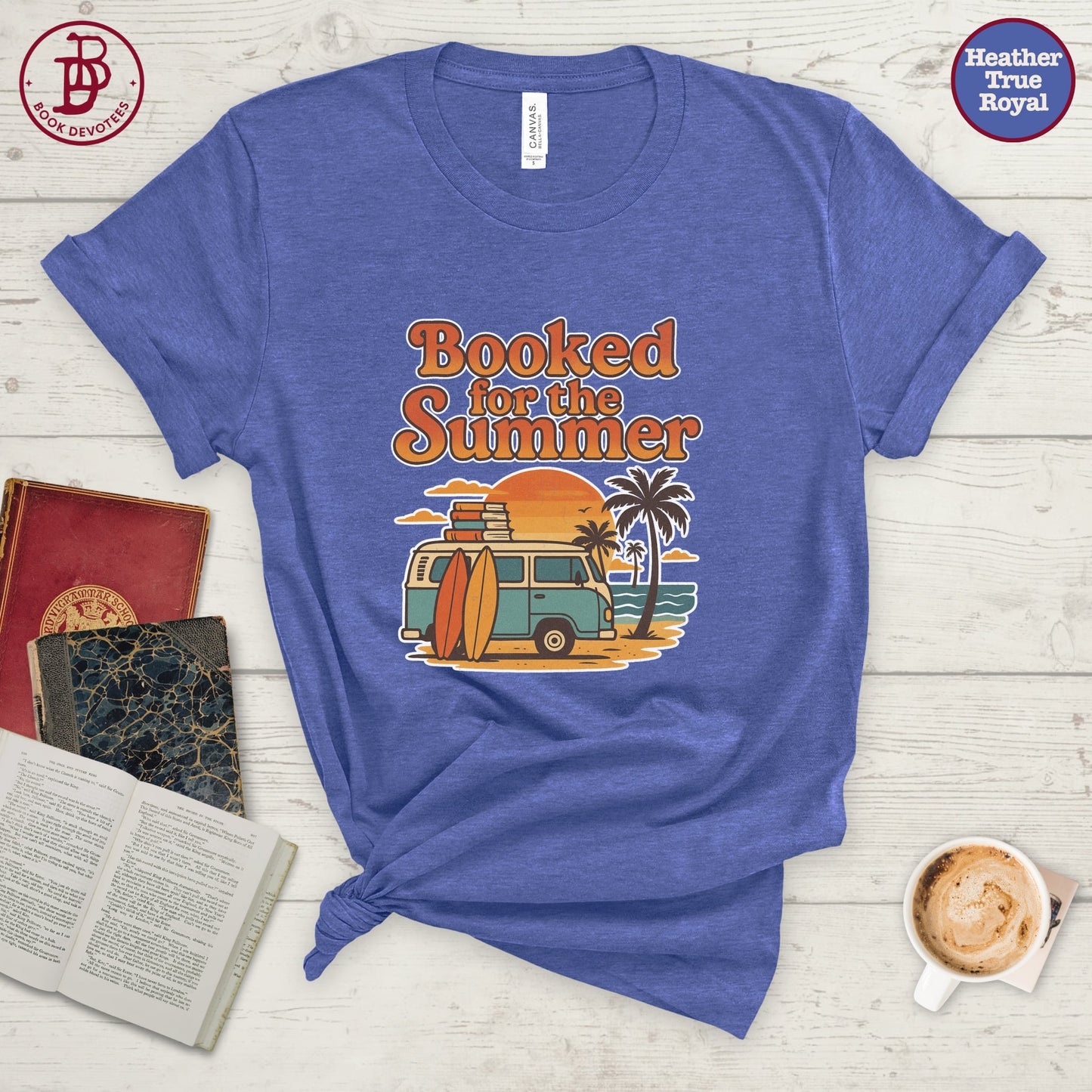 Booked for Summer Beach Tee