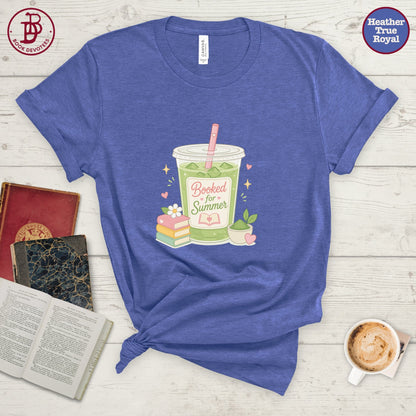 Booked for Summer Matcha Tee