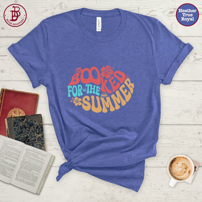 Booked for Summer Retro Tee