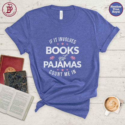 Books and Pajamas Tee