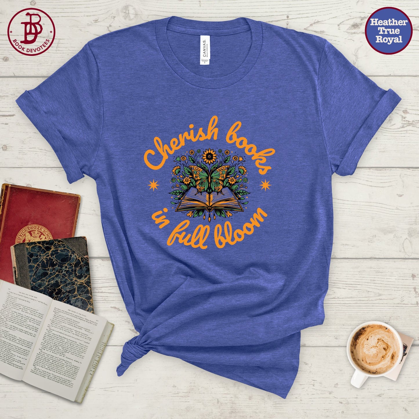 Cherish Books Tee