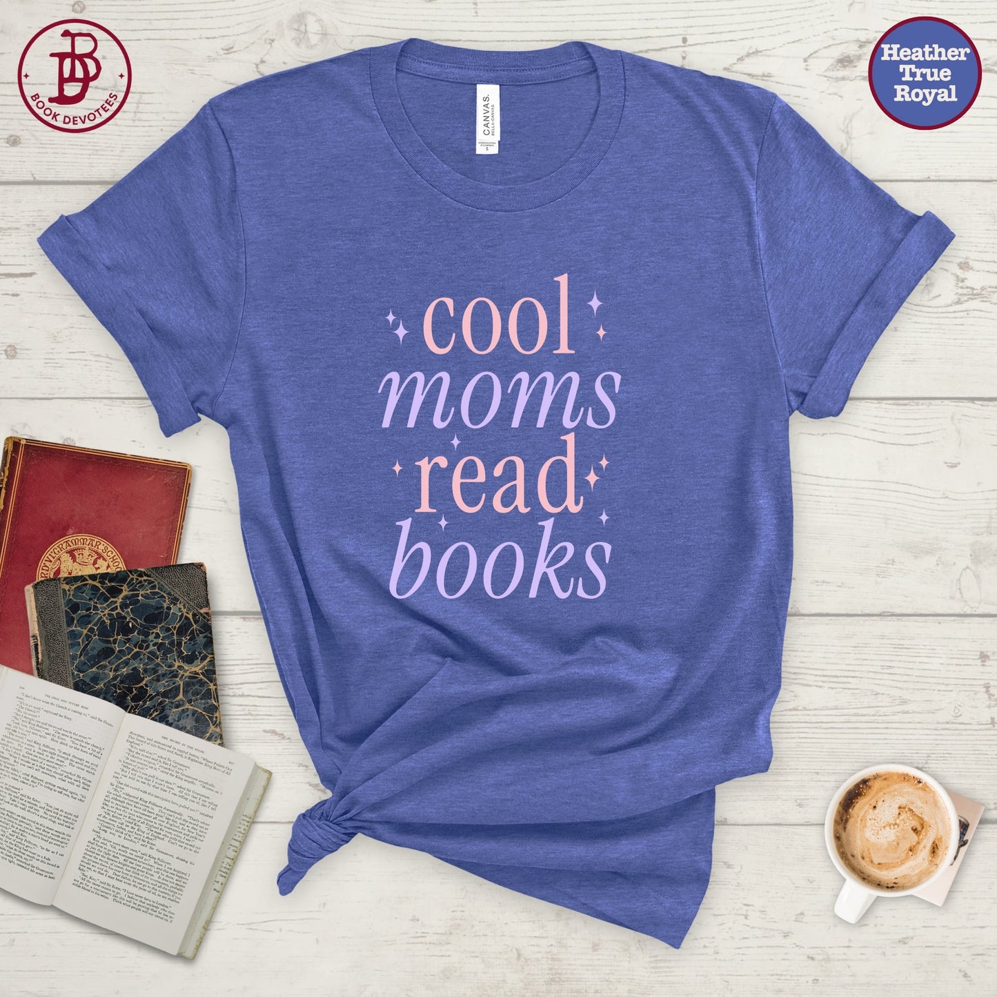 Cool Moms Read Books Tee