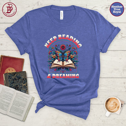 Keep Reading Boho Tee