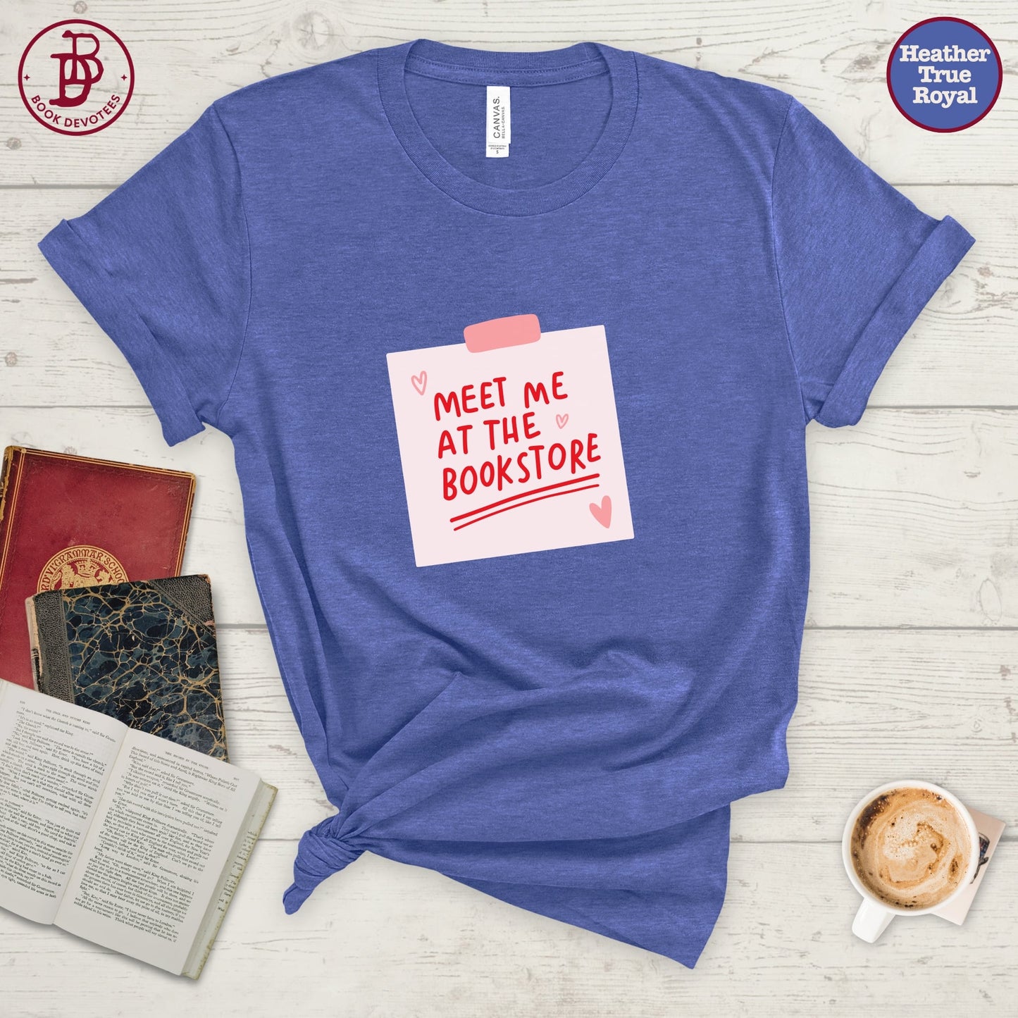 Meet Me at the Bookstore Tee