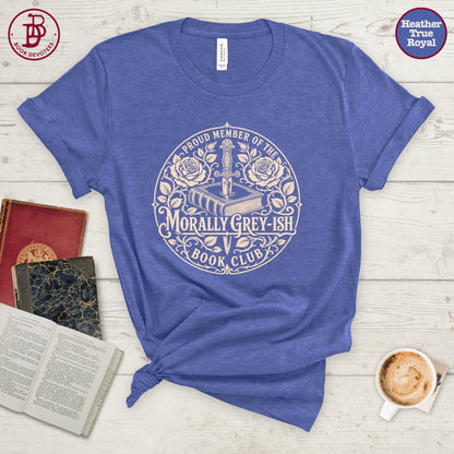 Morally Greyish Book Club Tee