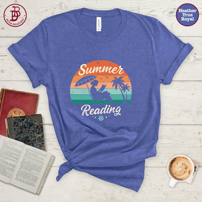 Summer Reading Sunset Tee