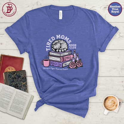 Tired Moms Cat Tee