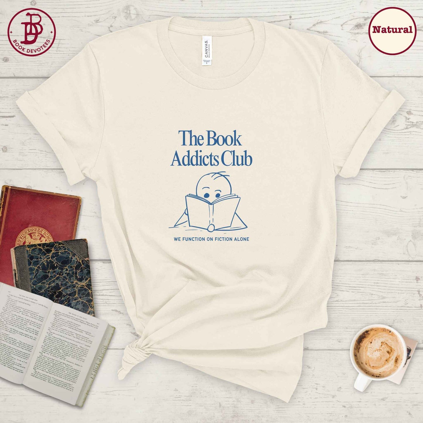 Book Addicts Club Tee