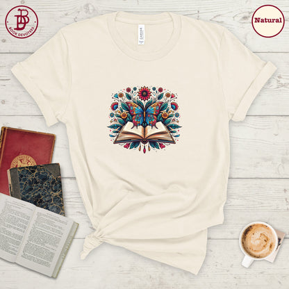 Book Butterfly Tee