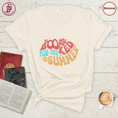 Booked for Summer Retro Tee