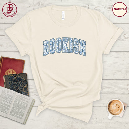 Bookish Blue Floral Tee