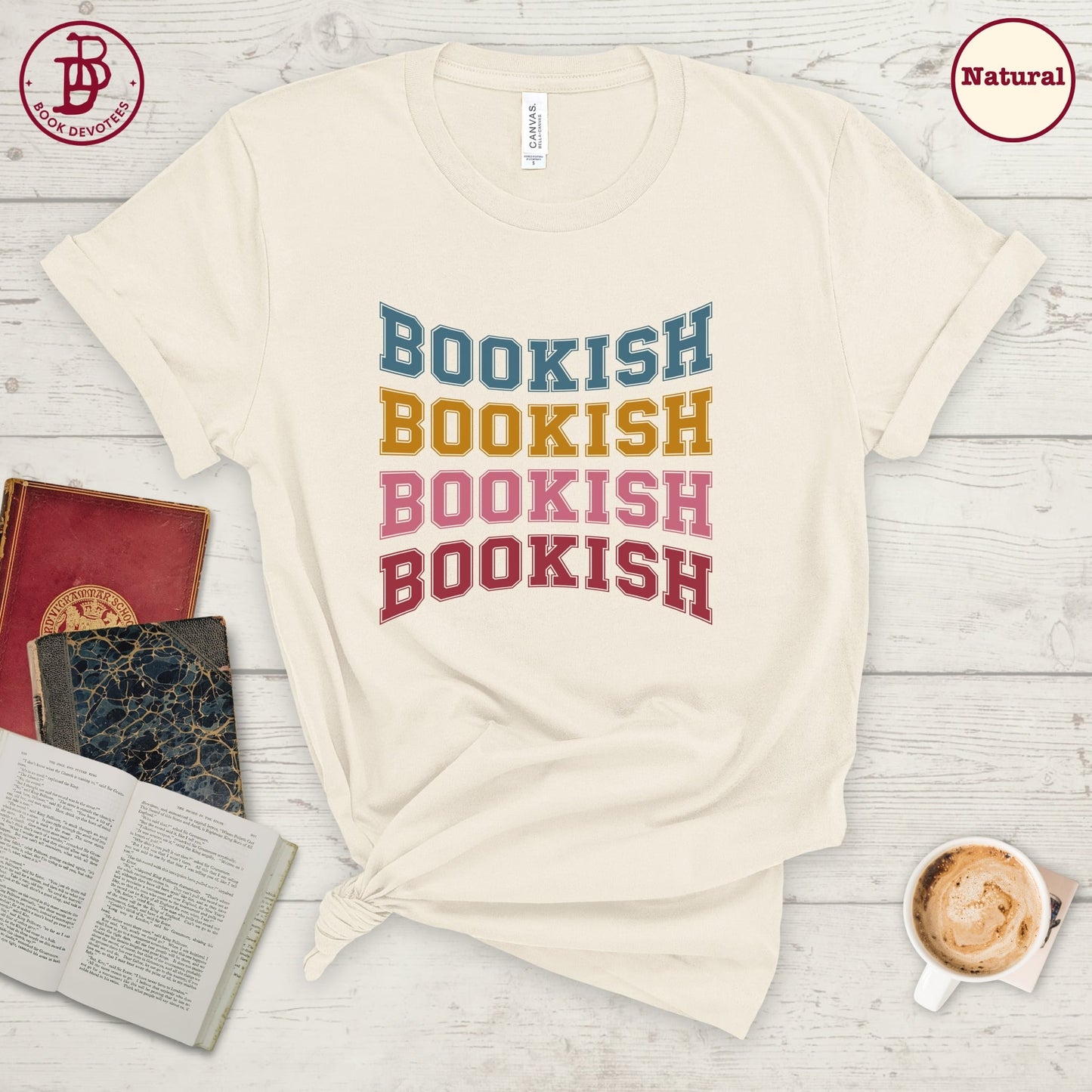 Bookish Echo Tee
