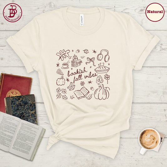 Bookish Fall Vibes Tee