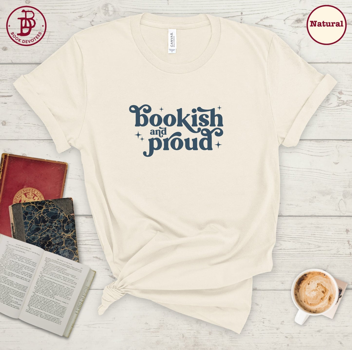 Bookish and Proud Tee