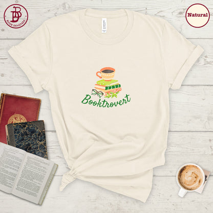 Booktrovert Tea Tee