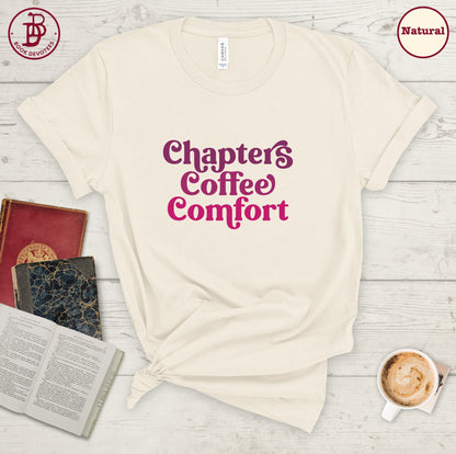 Chapters Coffee Comfort Tee