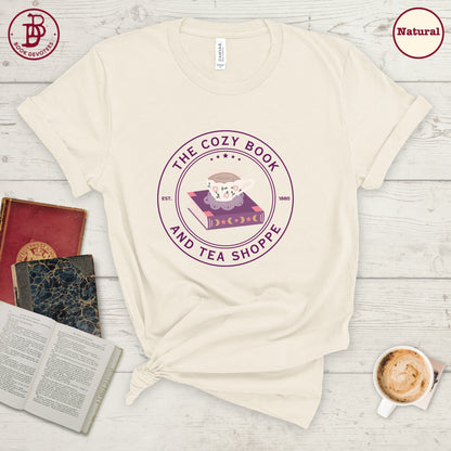 Cozy Book Tea Shoppe Tee