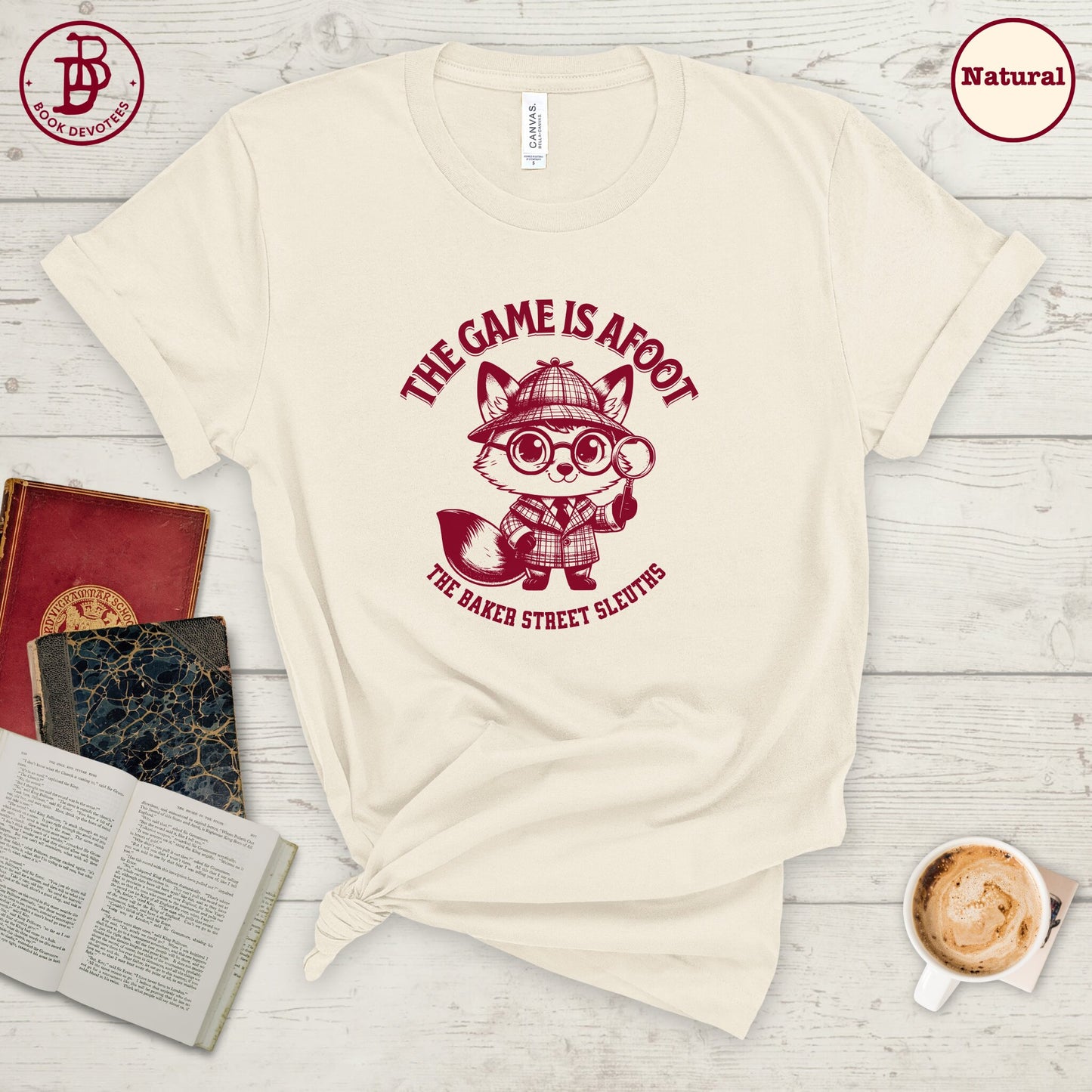 Game is Afoot Sleuths Tee