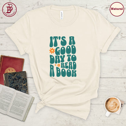 Good Day to Read Retro Tee