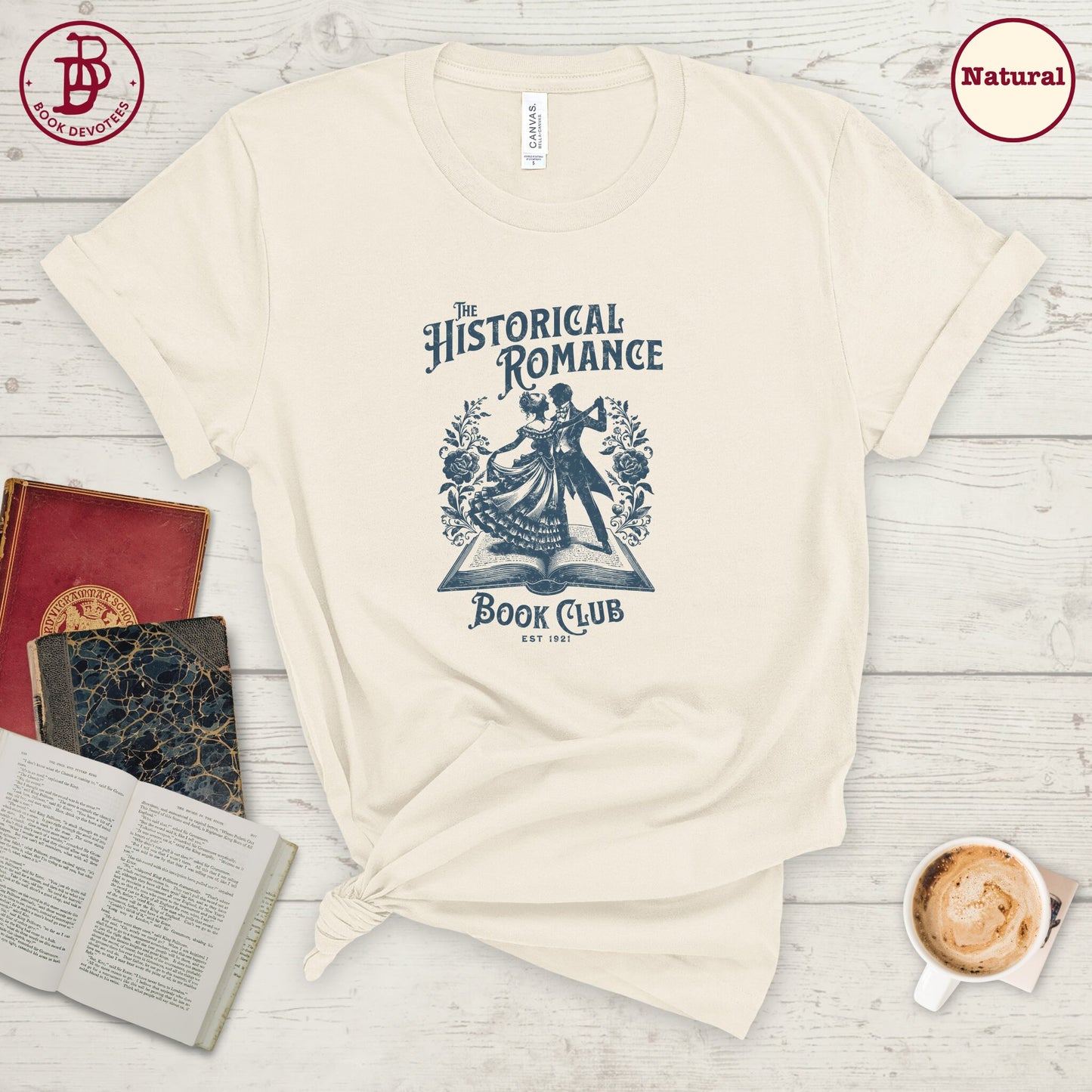 Historical Romance Book Club Tee