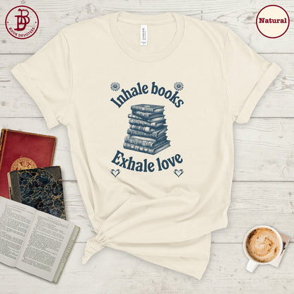 Inhale Books Tee