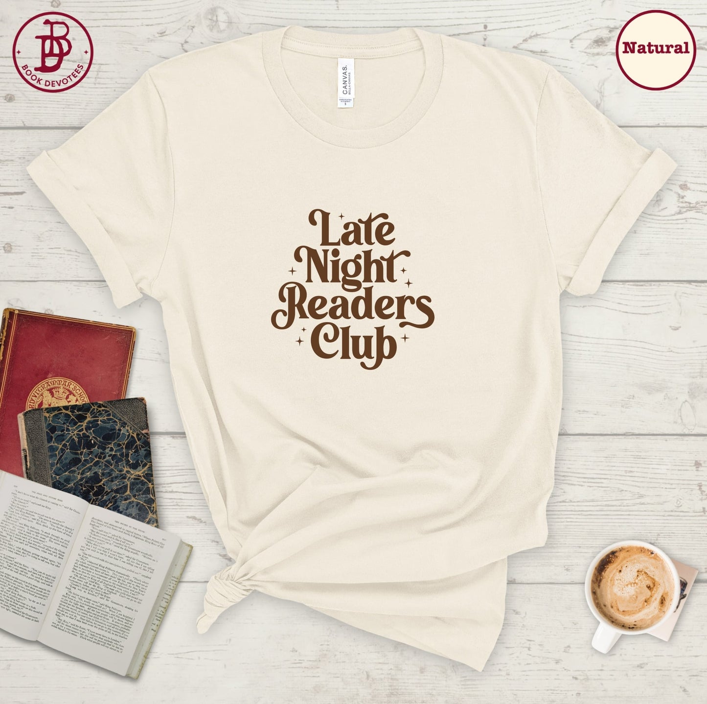 Late Night Readers Club Tee