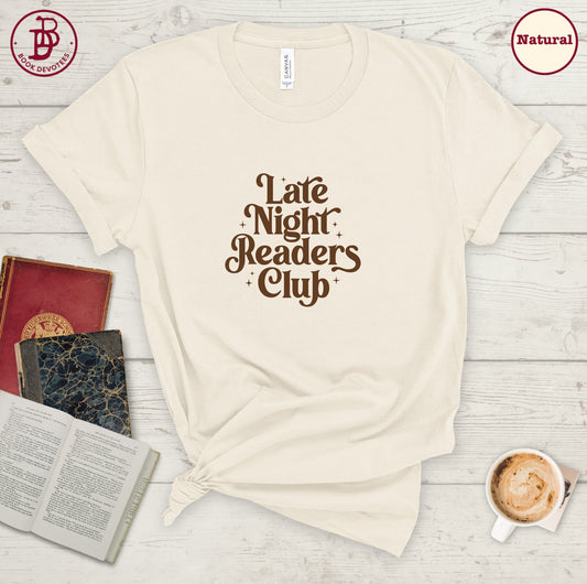 Late Night Readers Club Tee