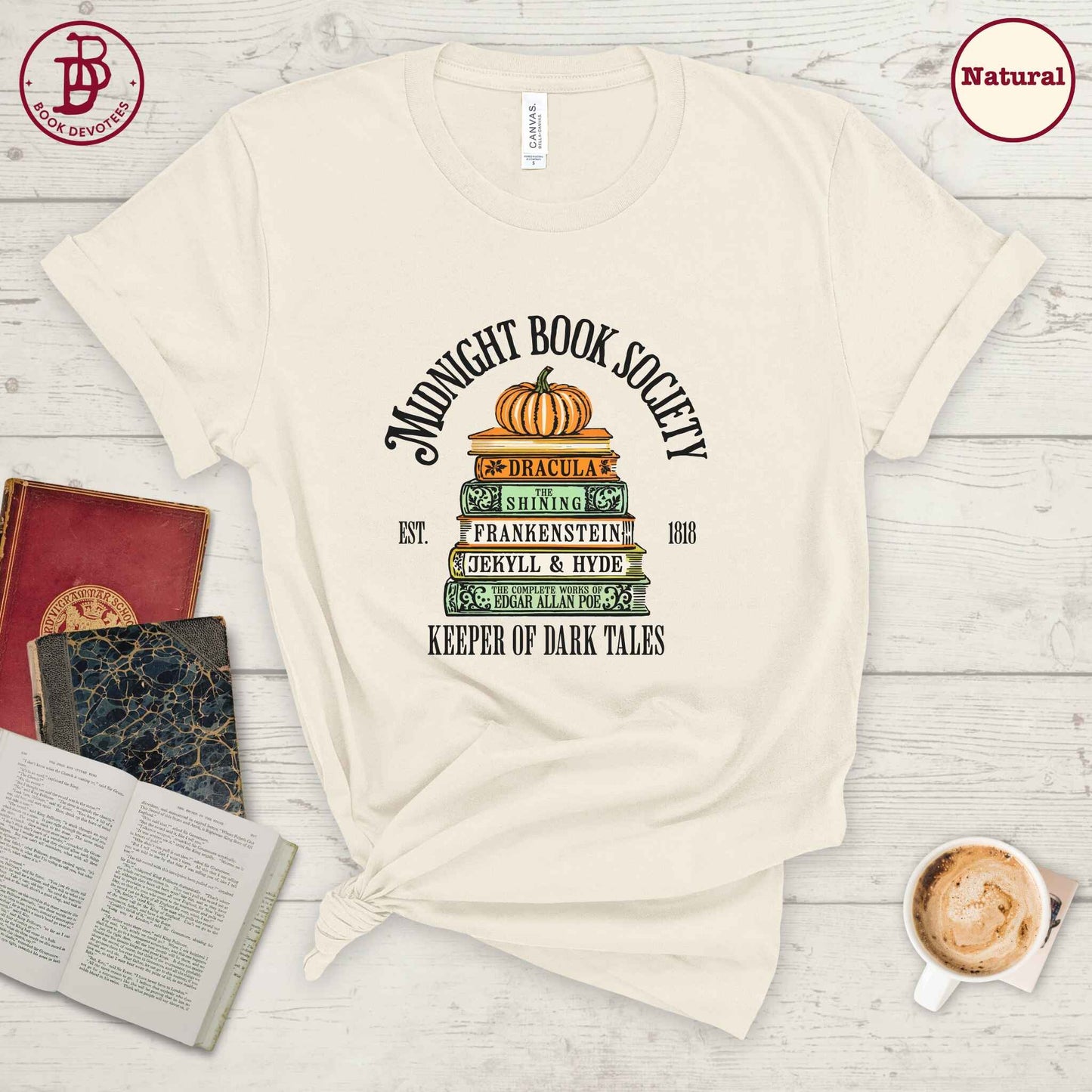 Midnight Book Society Tee