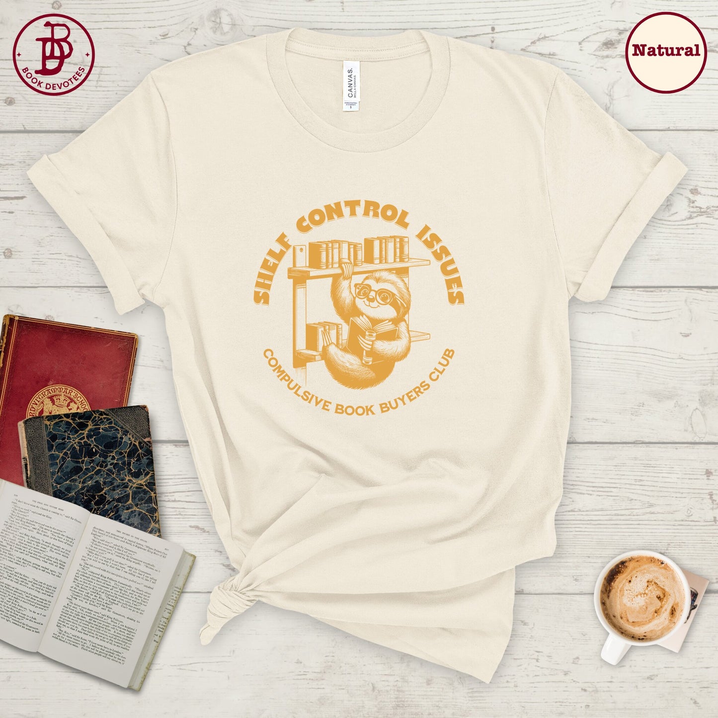 Shelf Control Club Tee