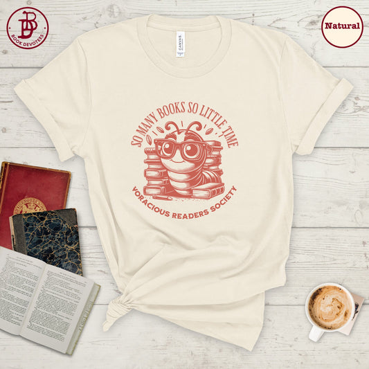 So Many Books Society Tee