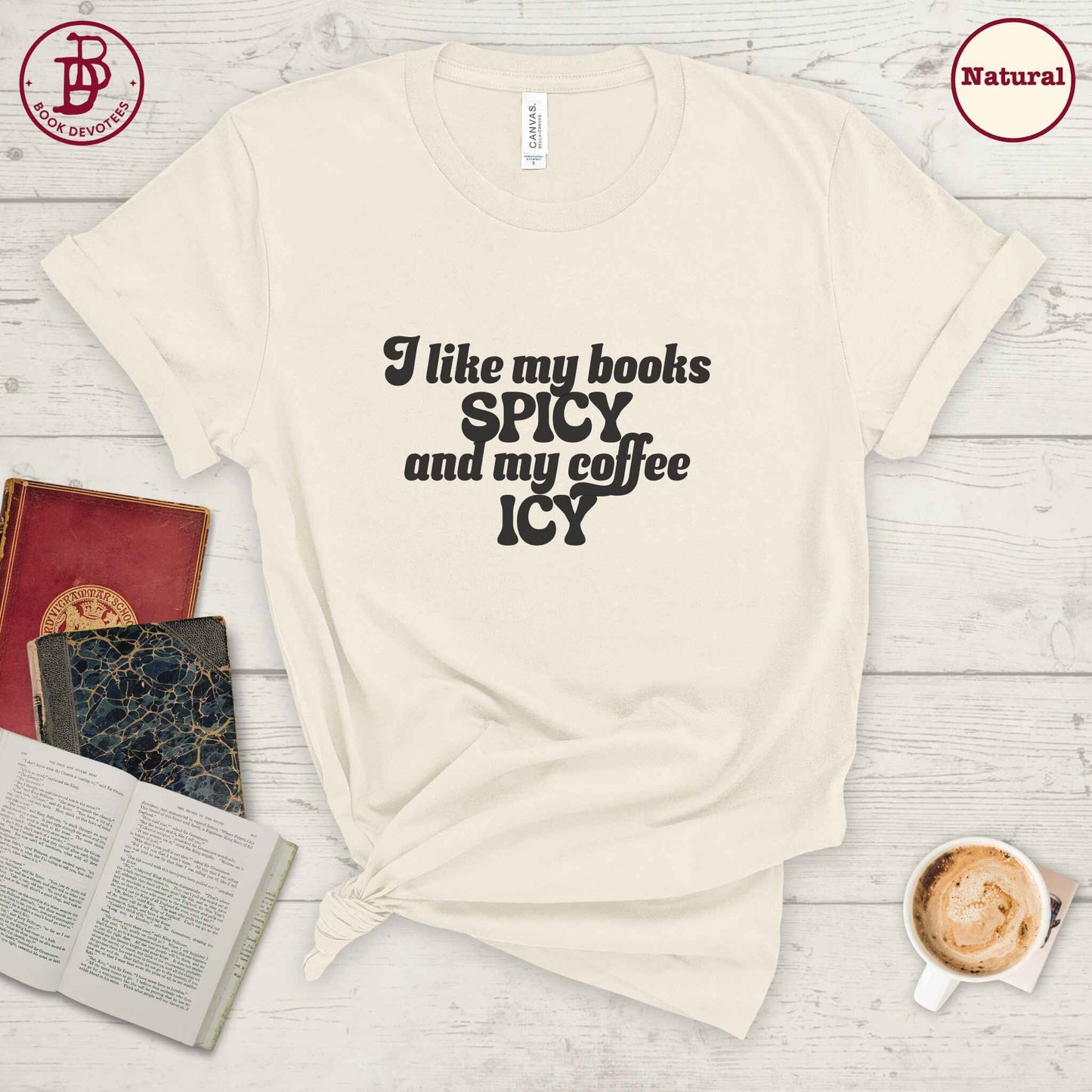 Spicy Books Tee