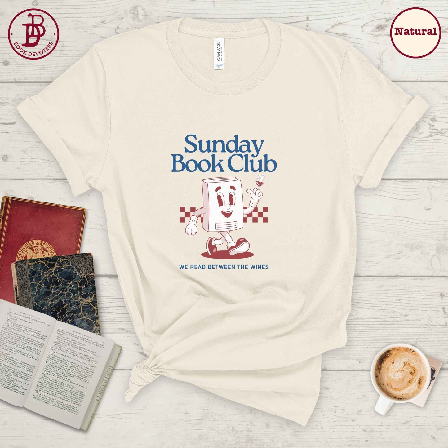 Sunday Book Club Tee