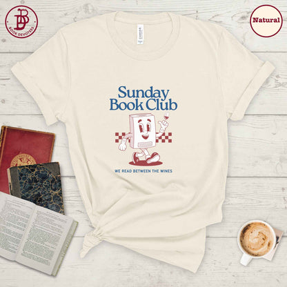 Sunday Book Club Tee