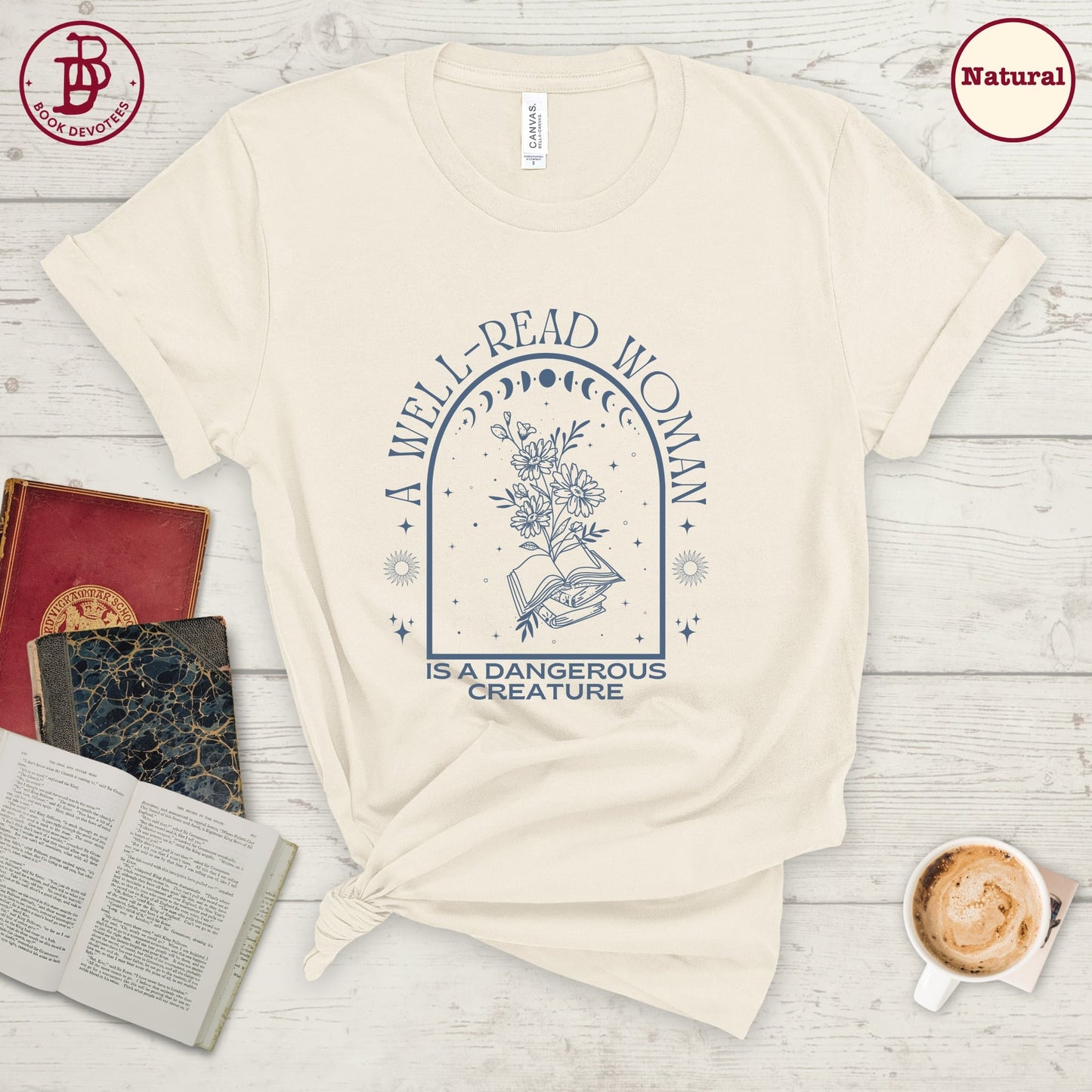 Well Read Woman Tee