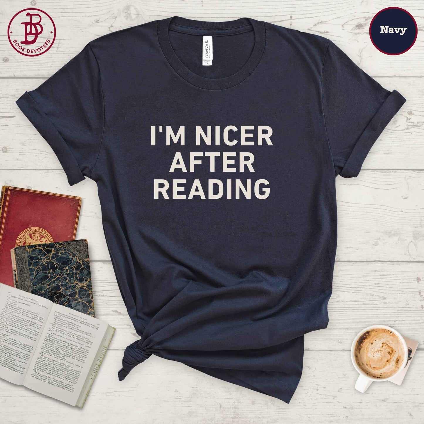 Nicer After Reading Tee