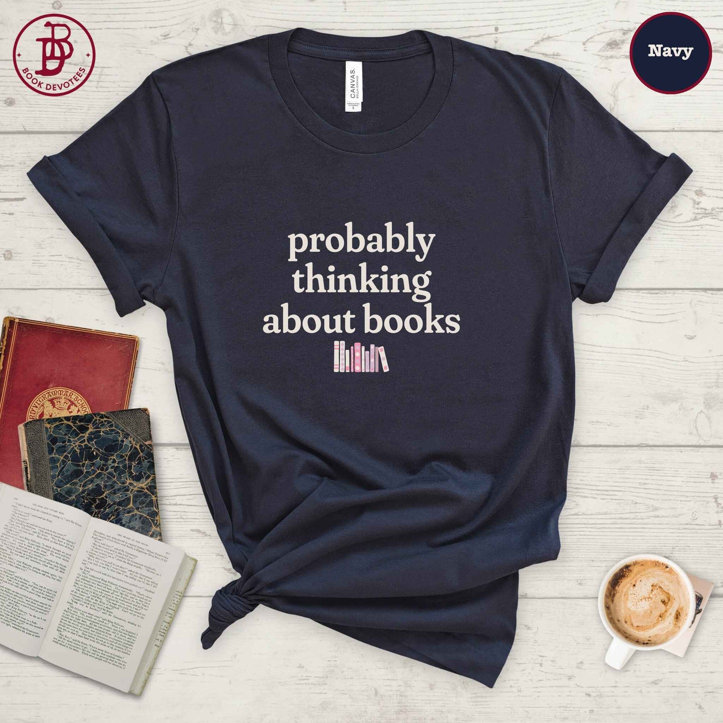 Thinking About Books Tee