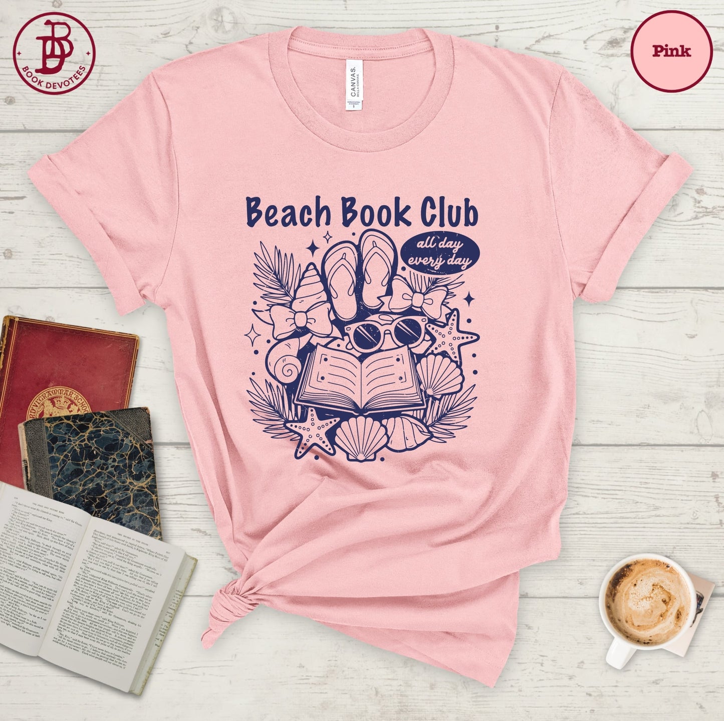 Beach Book Club All Day Tee