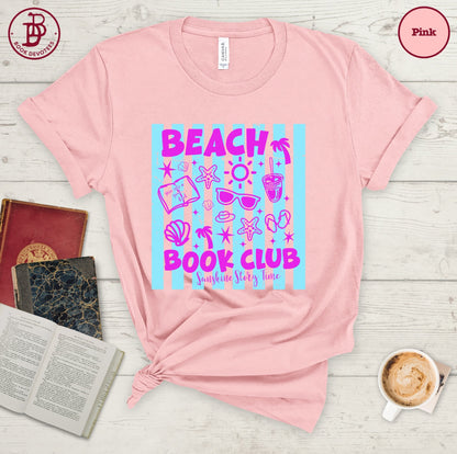 Beach Book Club Sunshine Stripe Tee